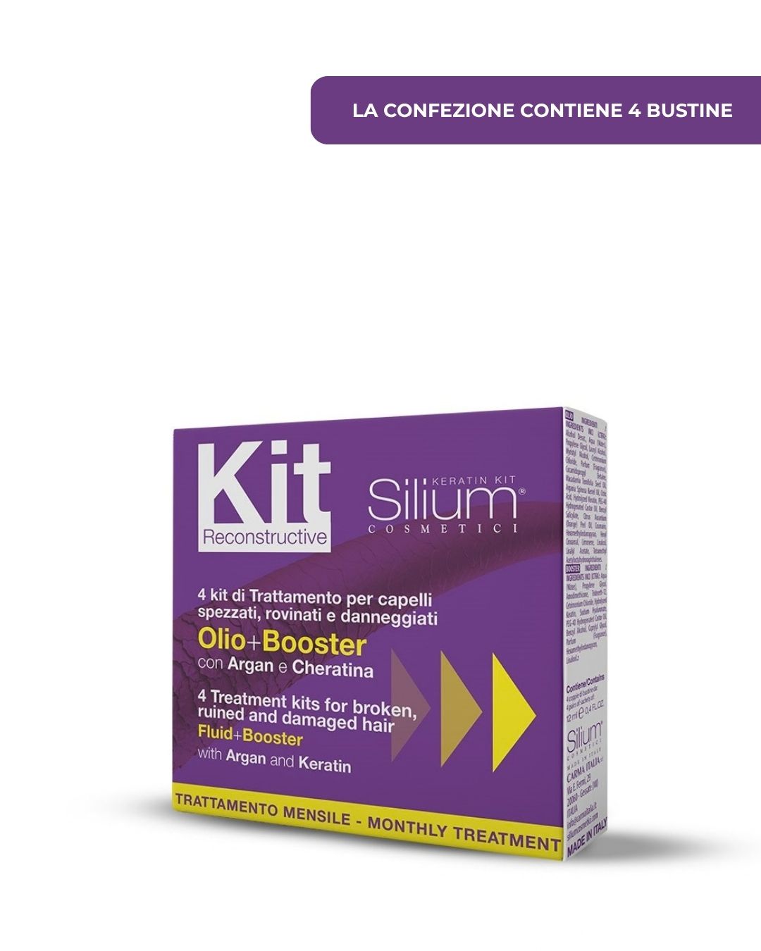 Box 4 Kit Reconstructive Cheratina & Argan - immagine 1