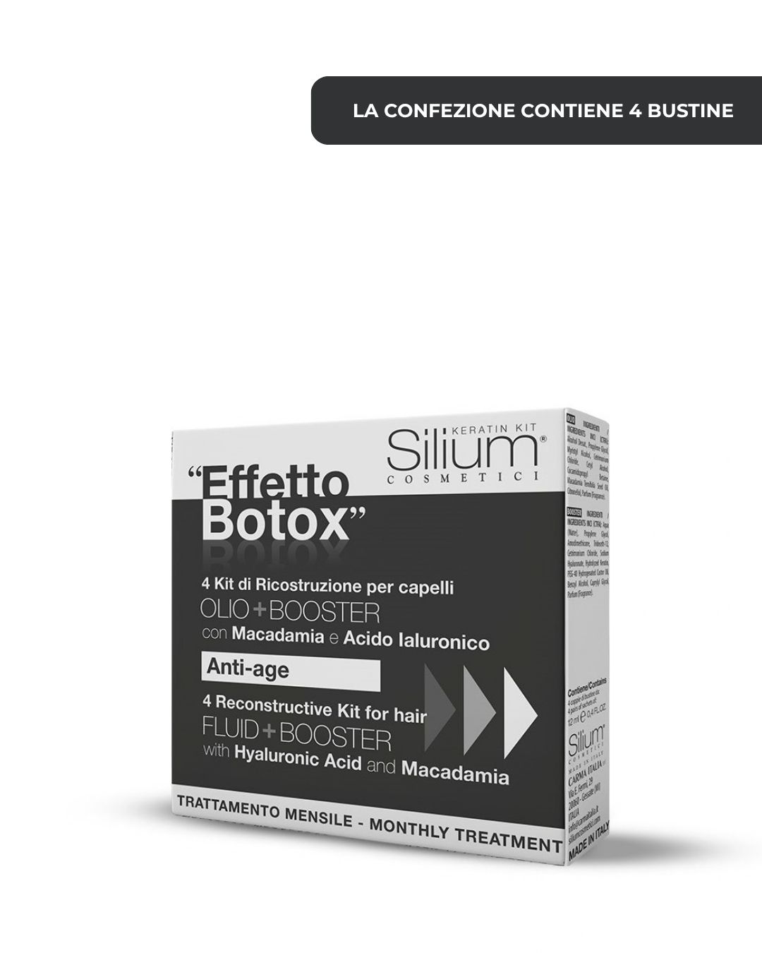 Box 4 Kit Effetto Botox Acido Ialuronico & Macadamia - immagine 1